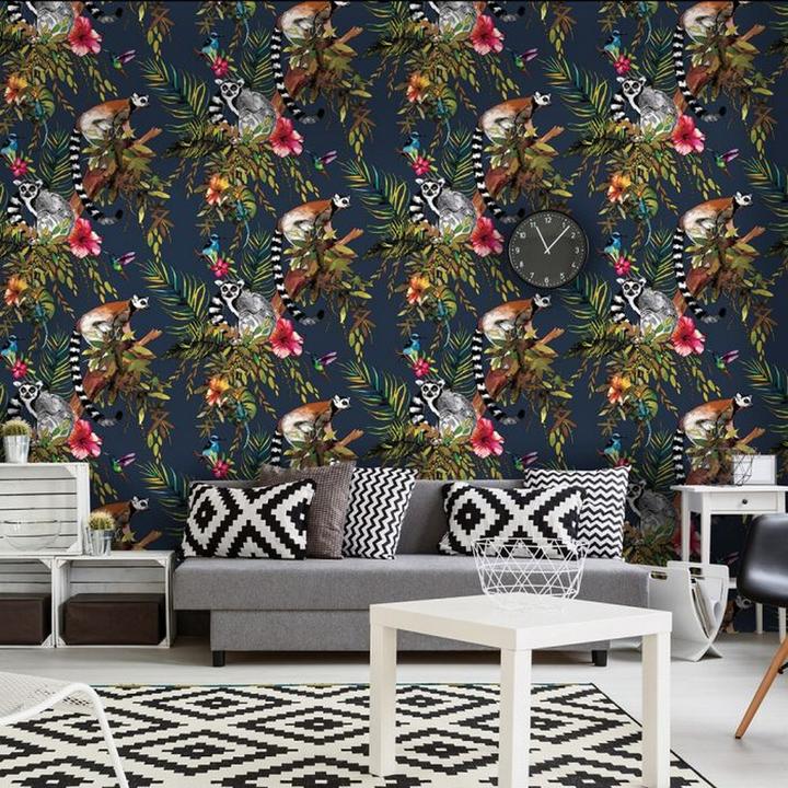Produktbild Holden Décor Tapete Lemur (53.34 x 999.74 cm)