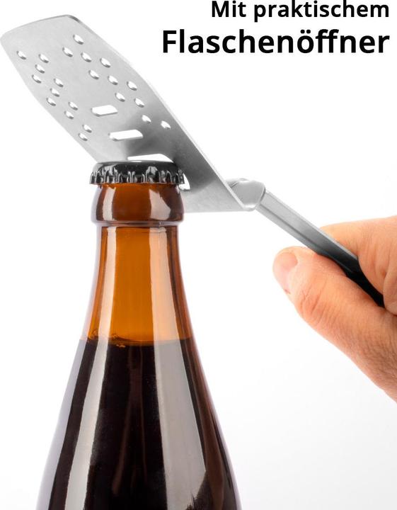 Actual product image Stahlwerk BBQ multitool barbecue set with barbecue tongs barbecue fork barbecue turner