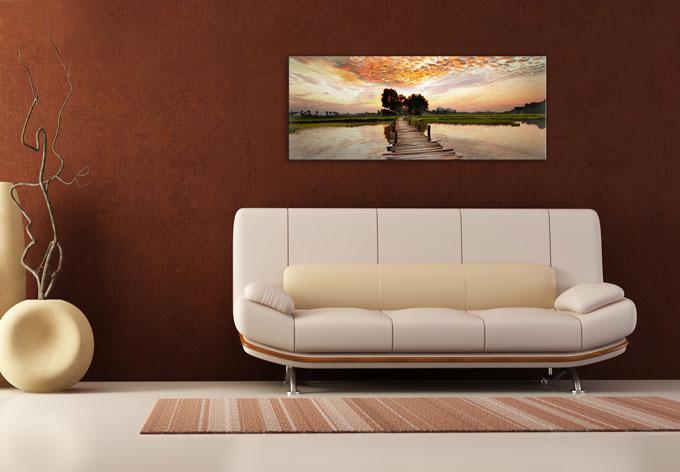 Immagine prodotto Trenddeko Dall'altra parte - Panorama (40 x 100 cm)