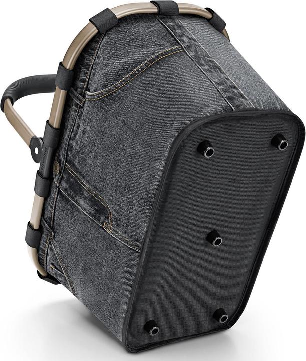 Actual product image reisenthel Shopping Basket Carrybag Jeans Dark Grey