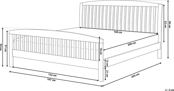 Actual product image Beliani Castres (160 x 200 cm)