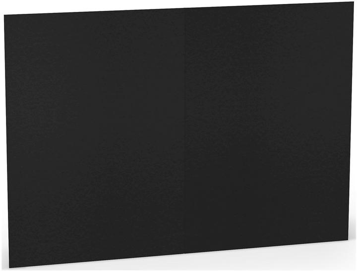 Rössler Cartoncino da lettera HD A5 PL nero (A5, 220 g/m², 5 x)