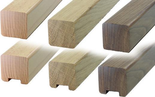 Actual product image OK-Line Wooden square handrails (Wood)