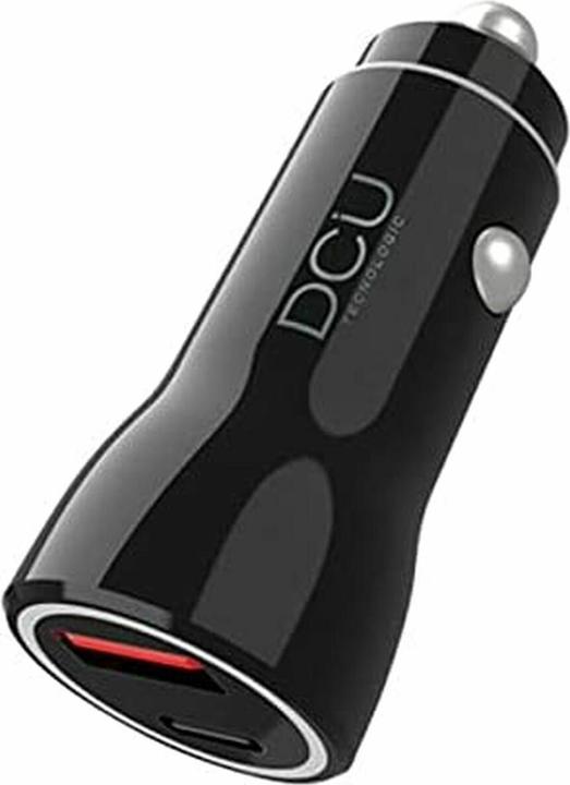 Produktbild DCU Tecnologic Quick Charge 3.0 USB Car Charger/Usb Type C Pd 18w