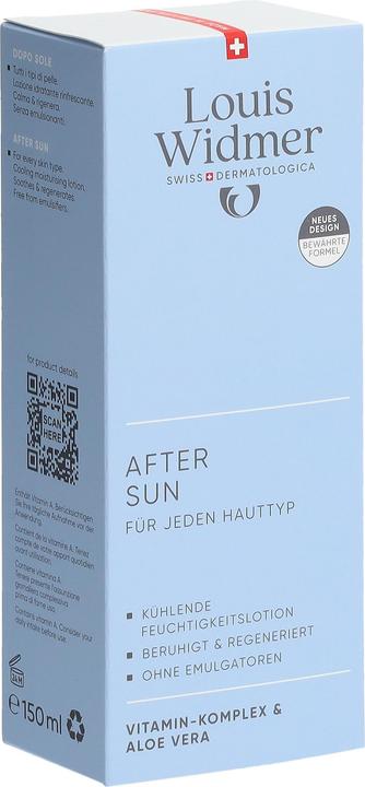 Produktbild Widmer Louis After Sun parfumiert 150 ml (150 ml, After Sun Creme)