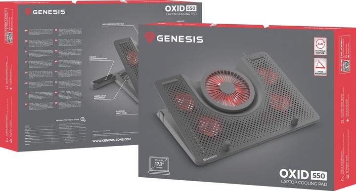 Actual product image Genesis OXIDE 550 15.6-17.3"