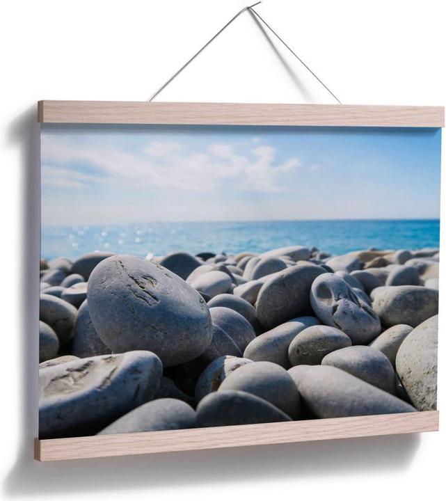 Produktbild Trenddeko Steinstrand 01 (60 x 50 cm)
