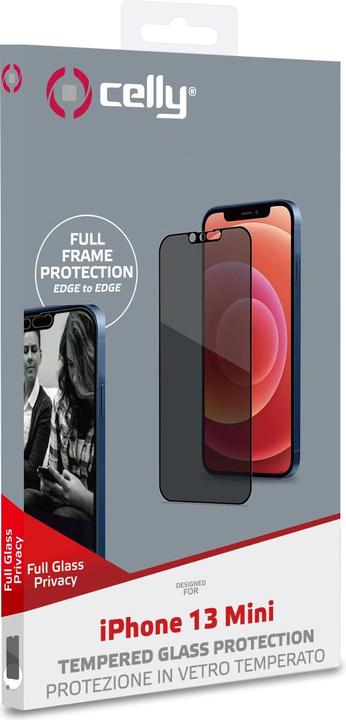 Produktbild Celly Full Glass (1 Stück, Apple iPhone 13 mini)