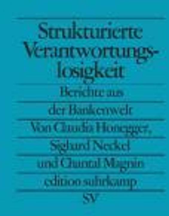 Energie-Label Strukturierte Verantwortungslosigkeit (Deutsch, Elfriede Jelinek, 2010)