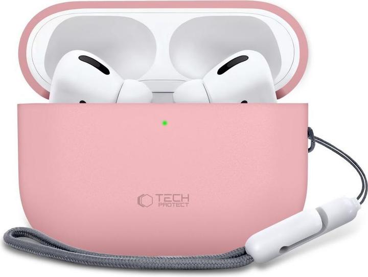 Produktbild Tech-Protect Silikon Apple Airpods Pro 3 Staubiges Rosa (Kopfhörer Hülle)