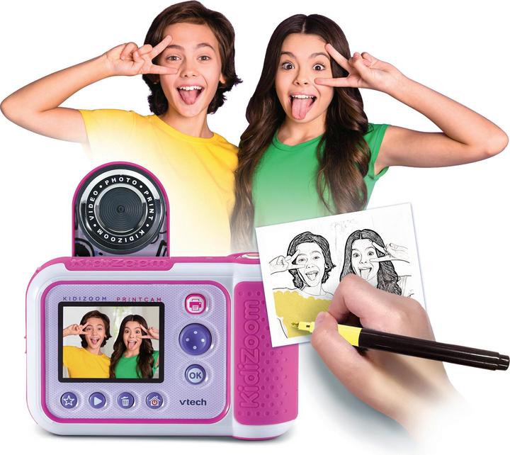 Image du produit VTech KidiZoom Print Cam rose
