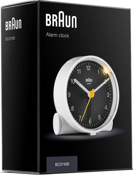 Produktbild Braun BC01WB Klassik Wecker