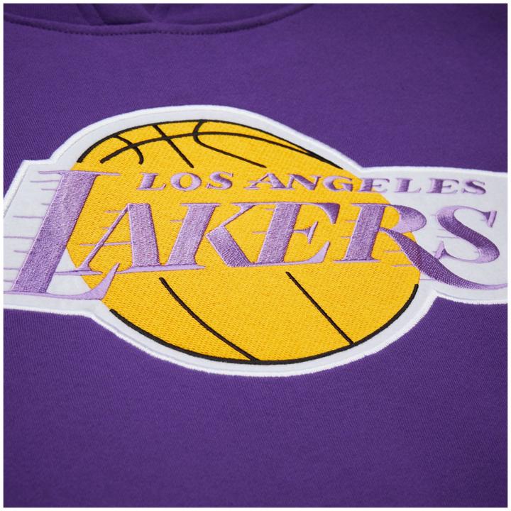 Actual product image Mitchell & Ness Fleece Hoody ORIGINS Los Angeles Lakers - M (M)