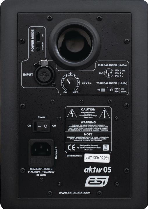 Image du produit ESI Audiotechnik actif 05 (Actif, 1 pièce, 1x 60 W)