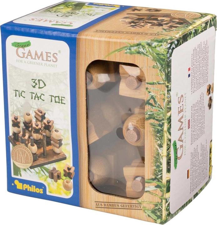 Immagine prodotto Philos Tic Tac Toe D Bamboo (Tedesco)
