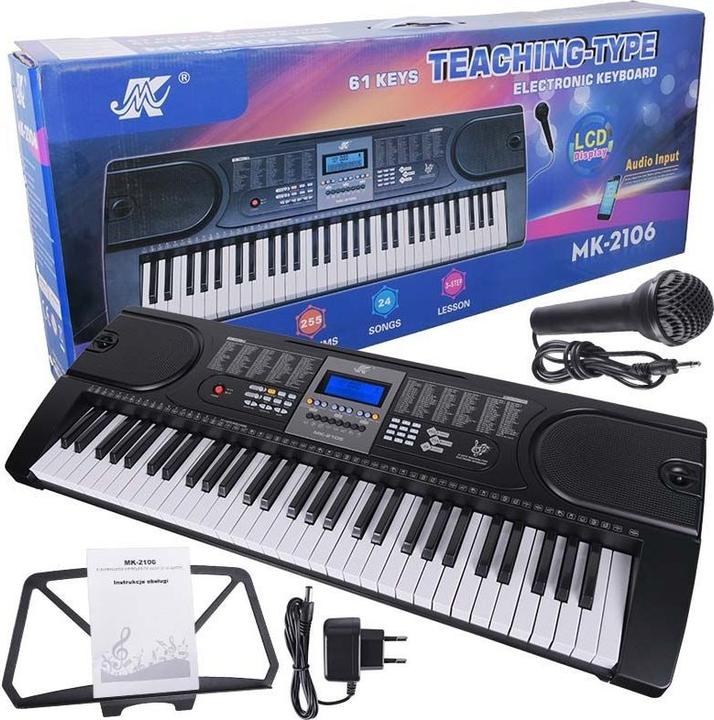 Image du produit No Name MK 2106 KEYBOARD Touches de piano pour enfants pour l'enseignement