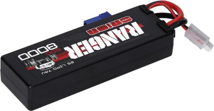 Actual product image Team Orion 2S 50C Ranger LiPo Battery (7.4V/8000mAh) EC5 (7.40 V, 8000 mAh)