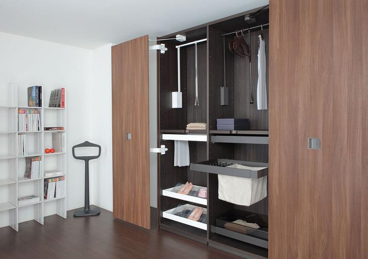 Actual product image Servetto Pull-out frame front/rear profile Papillon 560 - 800 mm anthracite