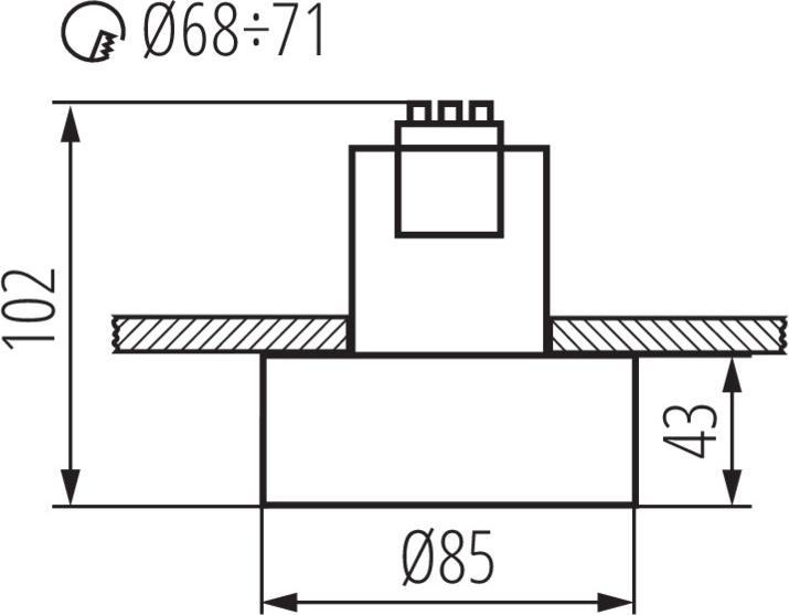 Productafbeelding Kanlux Riti (GU10)