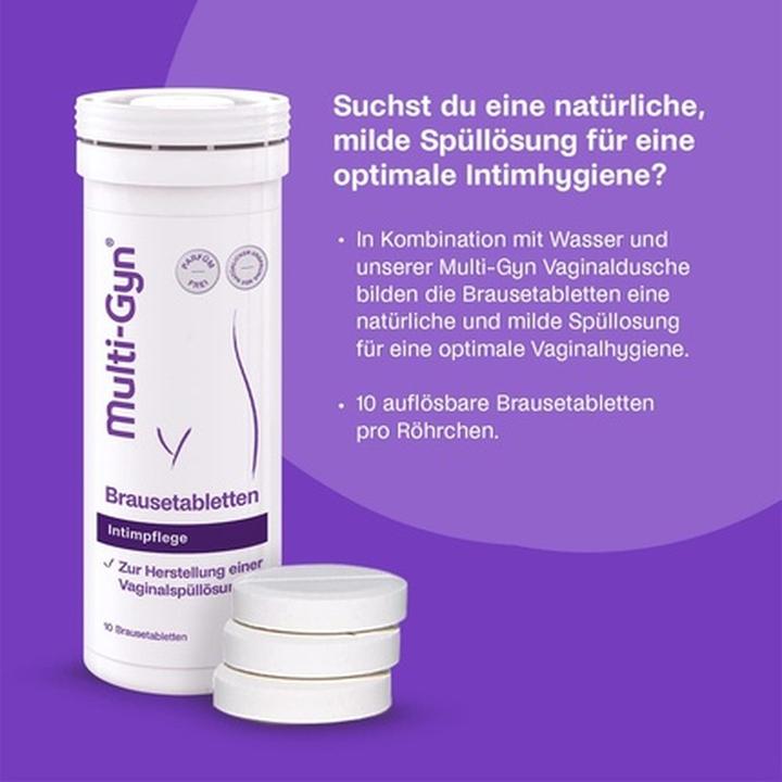 Produktbild Multi-Gyn Vaginal Dusche Brausetabletten (Intimdusche)