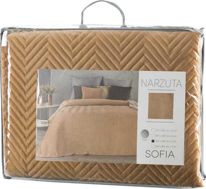 Actual product image Eurofirany CHON / SOFIA / HONEY 220X240 HONEY (220 x 240 cm)