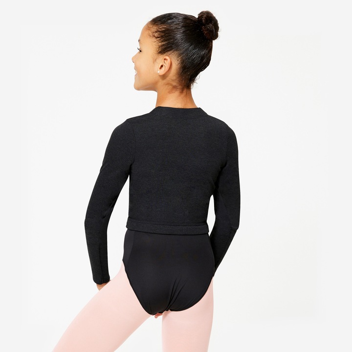 Immagine prodotto Starever Wickeljacke Mädchen Ballett - schwarz (6, 7, 8)