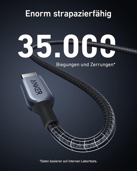 Produktbild Anker USB C – USB C (1.80 m, USB 2.0, 140 W)