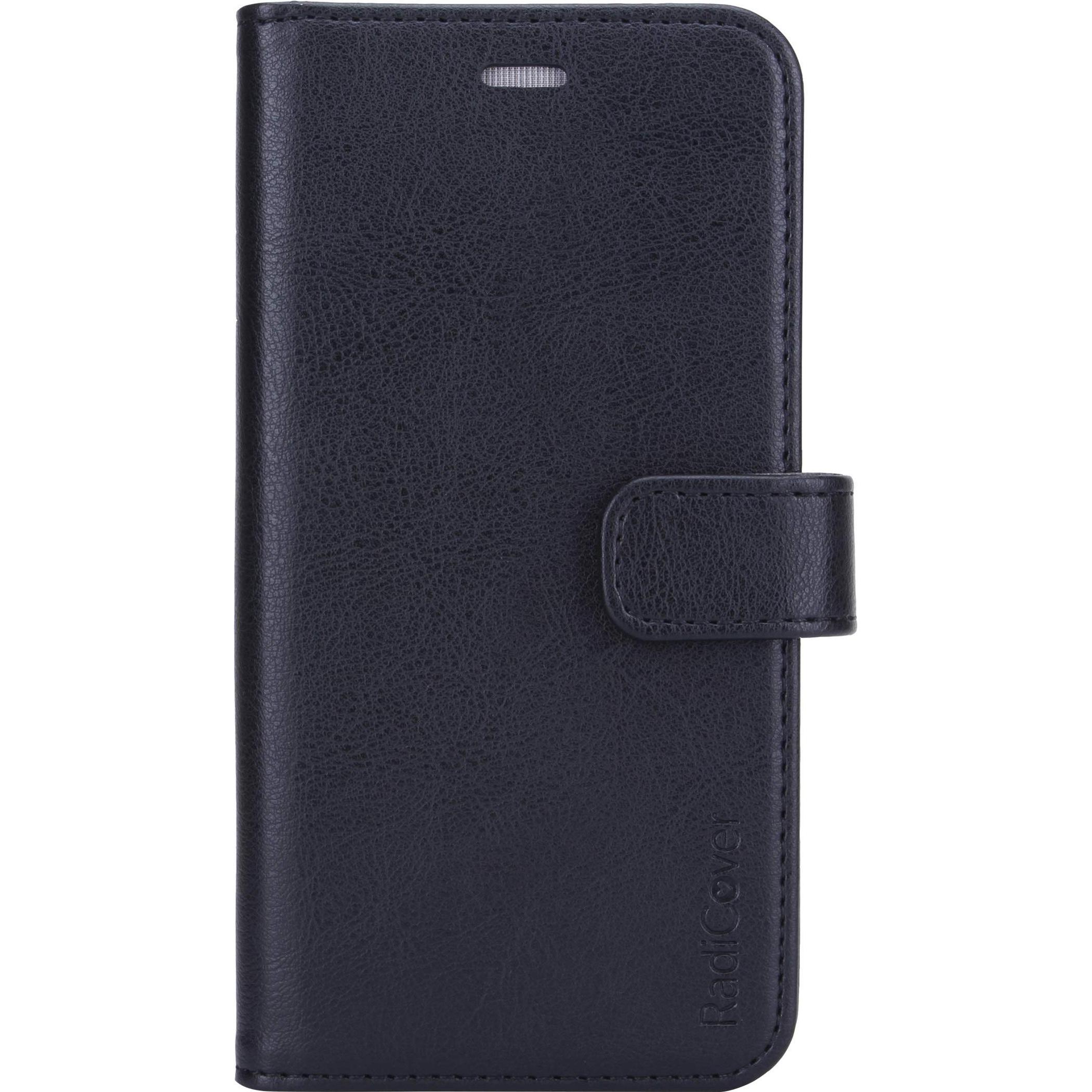 Thumbnail - Radicover Radiationprotected Wallet PU iPhone 12/12 PRO Flipcover - Black (Realme 12 Pro+, Apple iPhone 12), Smartphone ...