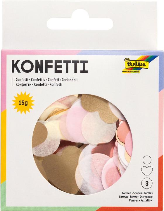 Folia Scatter decoration 15 g confetti, Love (1 pcs.)