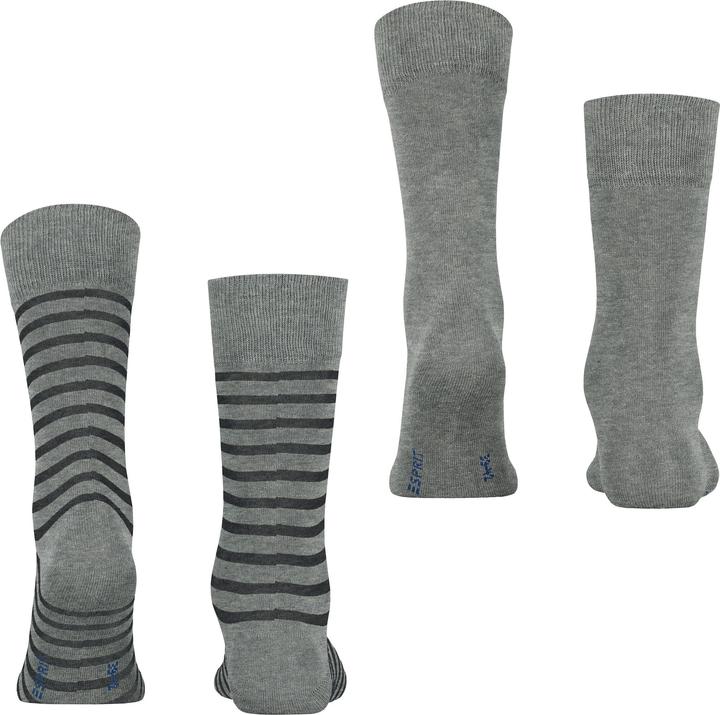 Produktbild Esprit Fine Stripe SO 2P (2er Pack, 43 - 46)