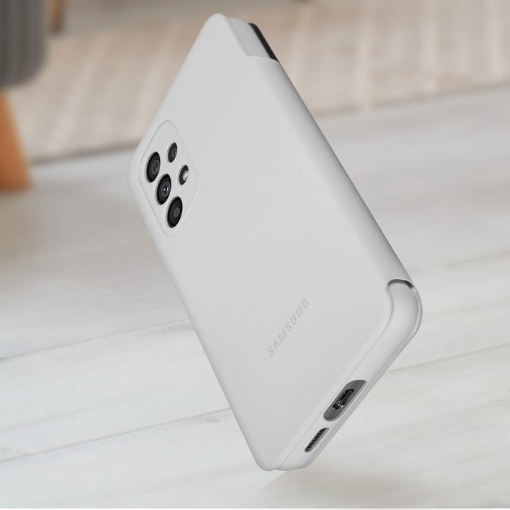 Actual product image Samsung EF-EA536PWEGEE Cell Phone Protective Case (6.5 inch) Wallet Case (Samsung Galaxy A53 5G)