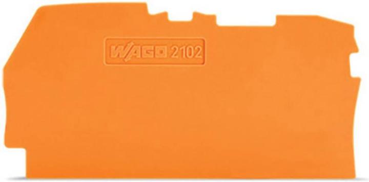 Produktbild Wago 2102-1292 Abschluss Zwischenplatte 100 St. (Anschlussleiste)