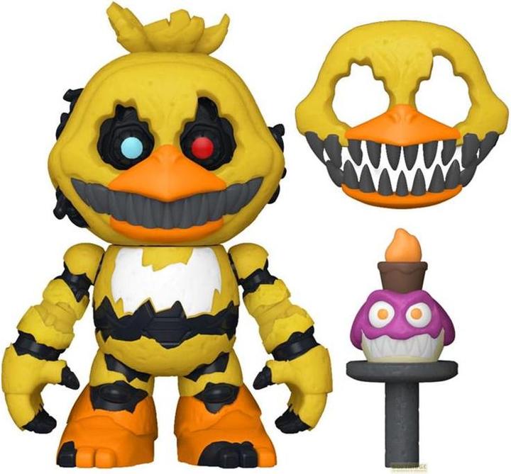 Actual product image Funko Five Nights at Freddy's figurines Snap Nightmare Chica & Toy Chica 9 cm