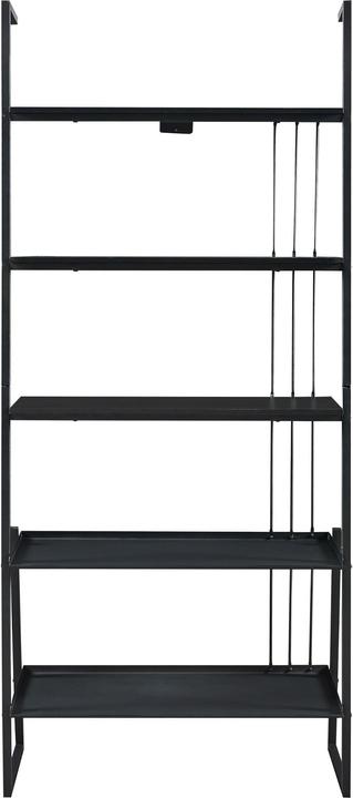 Produktbild En.Casa Möbelset Storfjord 3-tlg. 1x Schreibtisch, 2x Leiterregal