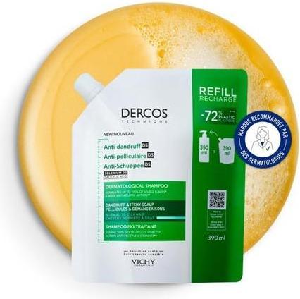 Produktbild Vichy Dercos (390 ml, Flüssiges Shampoo)