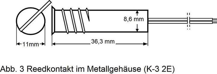 Produktbild Satel Sensor Tür Magnetisch