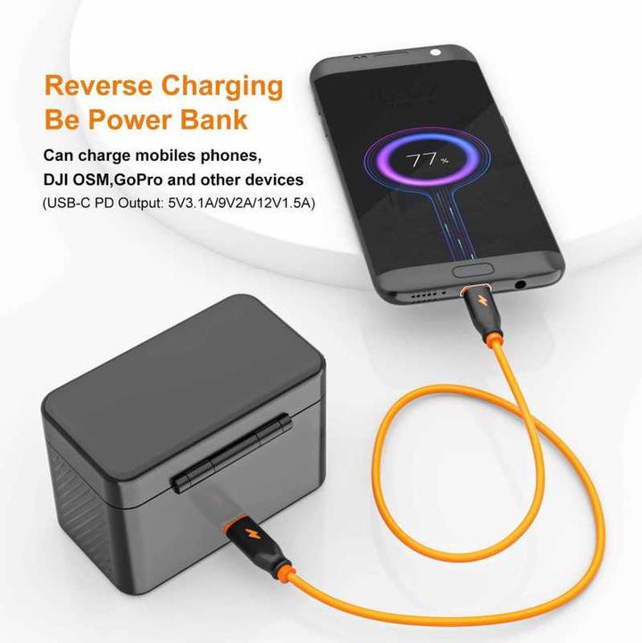 Immagine prodotto ZGCine Sony BX1 Oplaadcase w/ 2X BX1 Battery (PS-BX1-K2) (27PSBX1K200000) (Batteria della fotocamera, Caricabatterie per fotocamere)