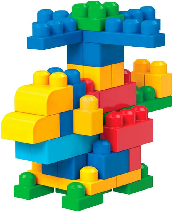 Image du produit Mega Bloks Sac 80 BRIQUES - Briques de construction - 12 mois et +