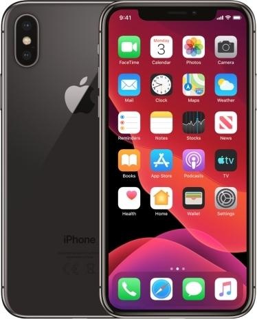 Actual product image Renewd iPhone X (64 GB, Grey/anthracite, 5.80", 12 Mpx, Single SIM, A / Like new)