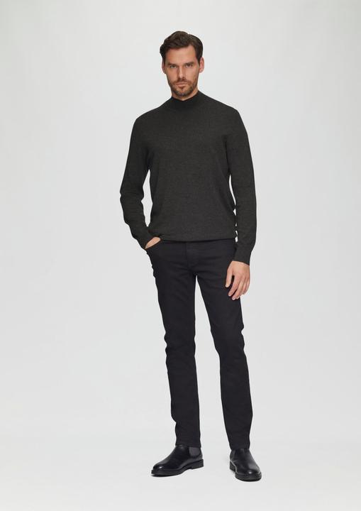 Produktbild S.Oliver Strickpullover Softer Turtleneckpullover aus Baumwoll-Merino-Mix (S)