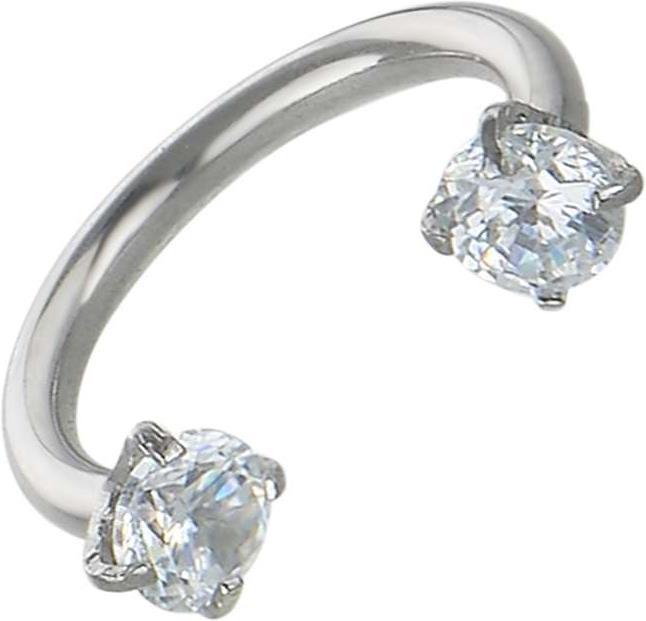 Image du produit Bijouteria Piercing d'oreille (Acier inoxydable, Zircone)