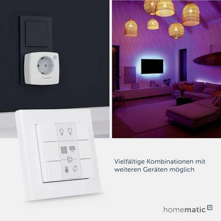 Immagine prodotto Homematic IP Interruttore a parete - 6 volte