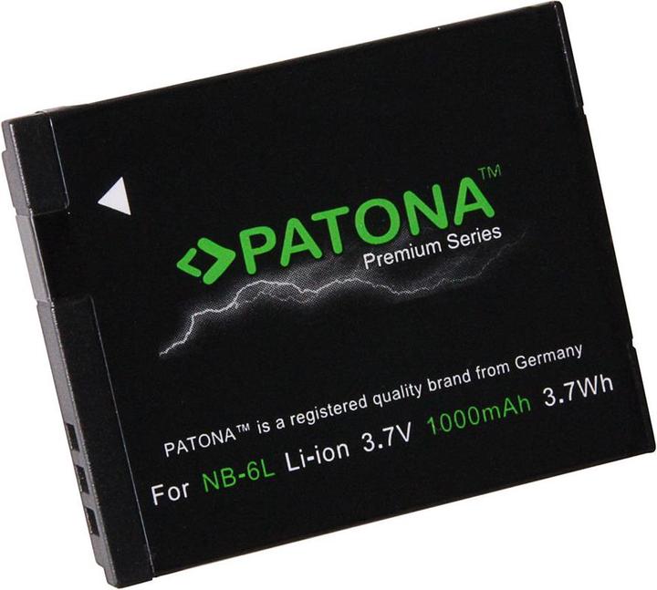 Actual product image Patona Premium battery NB-6L (Rechargeable battery)