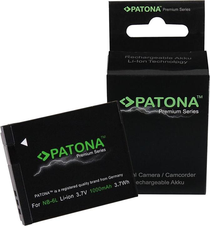 Actual product image Patona Premium battery NB-6L (Rechargeable battery)