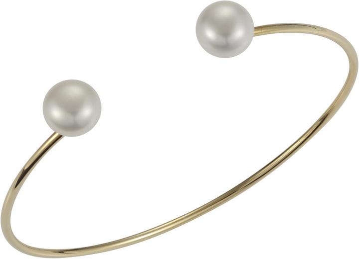 Immagine prodotto Adriana la mia Perla Bangle (19 cm, Argento)