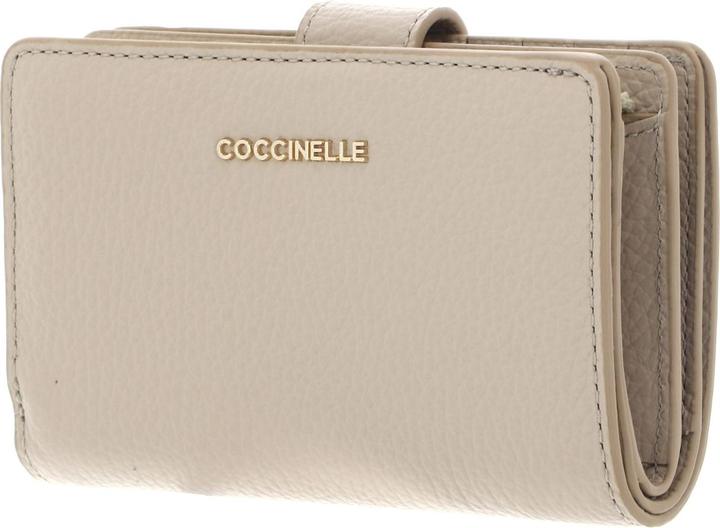 Actual product image Coccinelle Metallic Soft Mini Wallet Grained Leather
