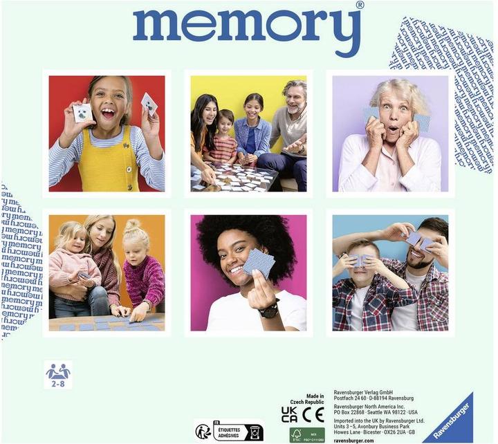 Produktbild Ravensburger Memory Pokémon (Deutsch, Spanisch, Französisch, Niederländisch, Italienisch, Portugiesisch, Englisch)