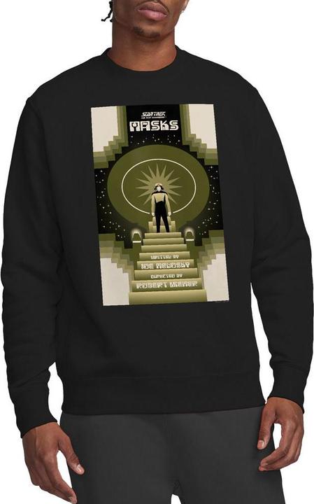 Actual product image Unisex Adult The Next Generation Season 7 Episode 17 Sweatshirt (XL)