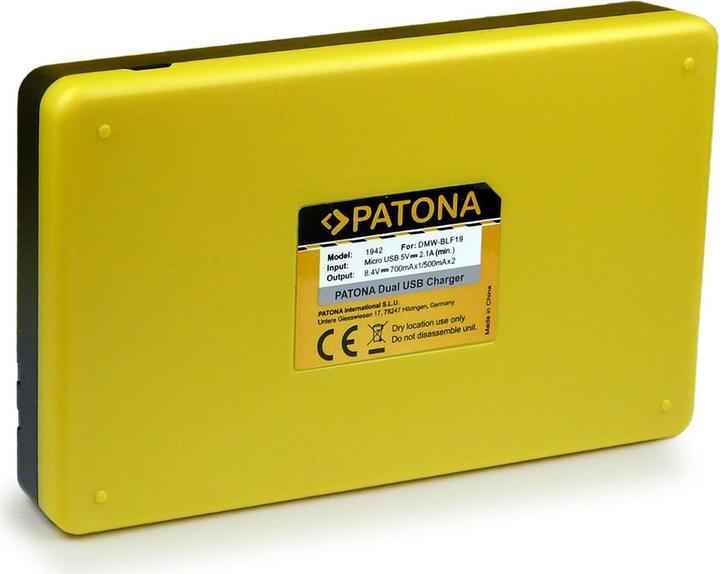Image du produit Patona Pana BLF19 (Chargeur de batterie d'appareil photo)