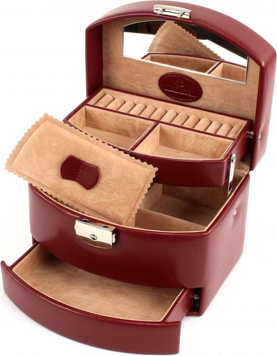 Actual product image Windrose Merino jewellery case 17 cm